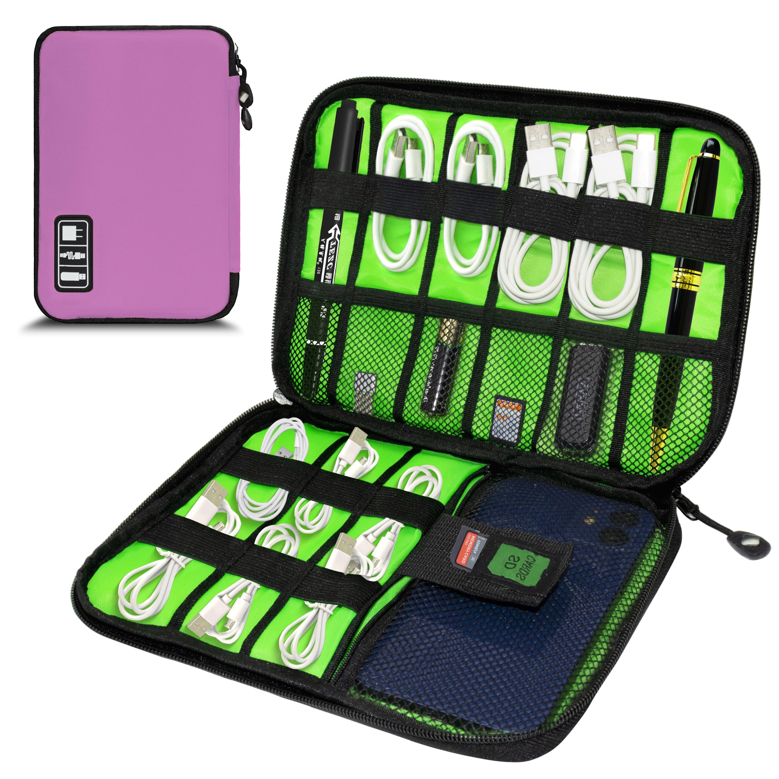 Electronics Organizer,Travel Cord Organizer Pouch,Cable Organizer Bags
