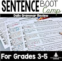 Sentence Boot Camp: 100 Days of 5-Minute Grammar Practice for Grades 3-5