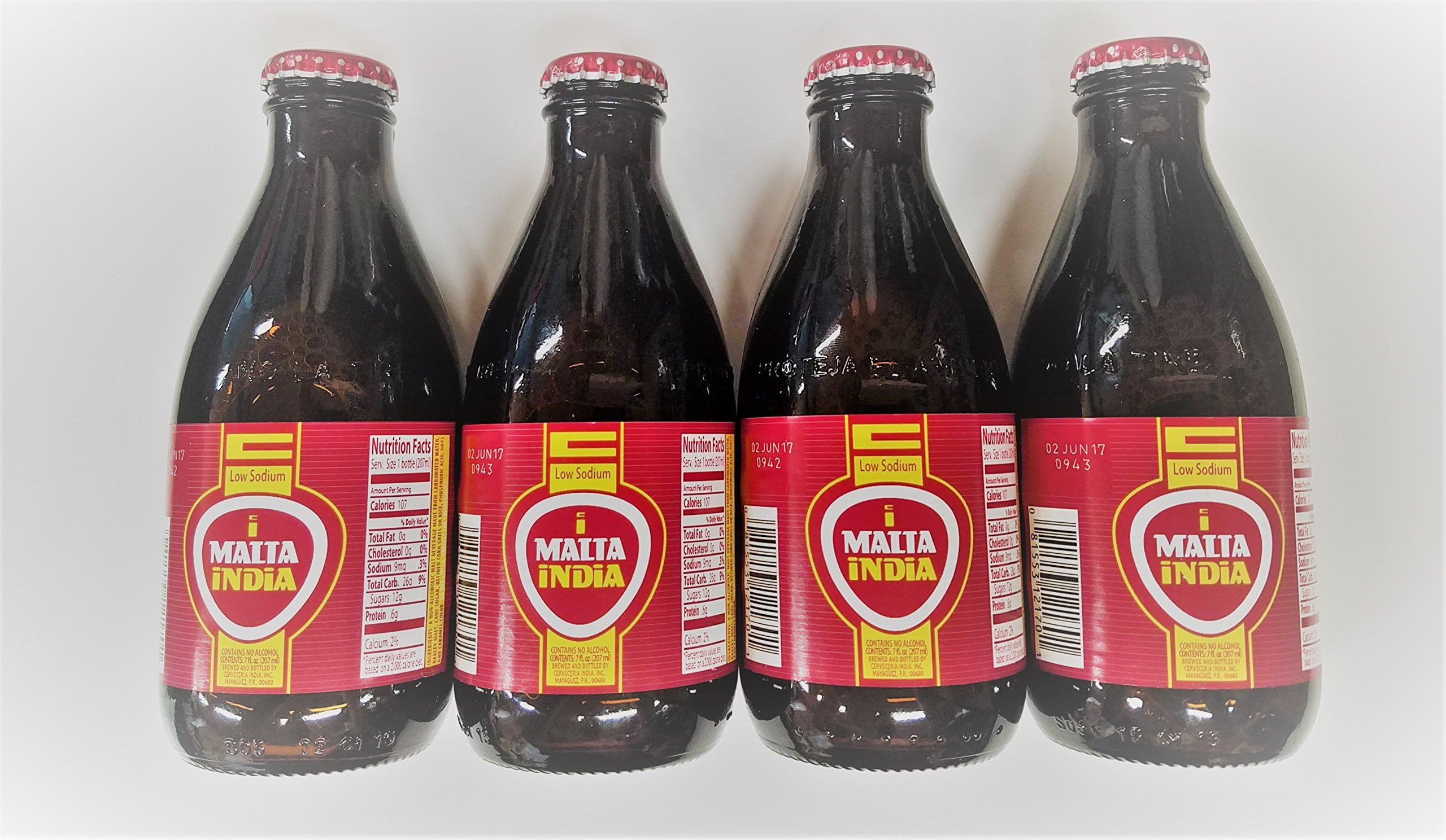 Non Alcoholic Malt Beverage Drink 4-7 Oz Bottles 28 Total Ounces