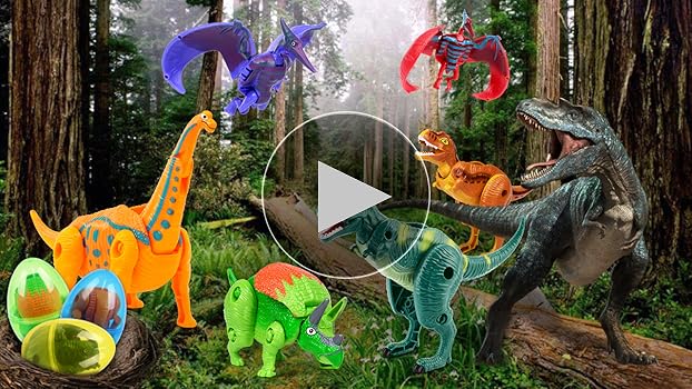 Unicorn and Dinosaur 6PCS 06 並行輸入品