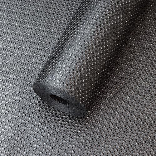 Miniatura 1 de FLPMIX Revestimiento de estante para armarios de cocina de 14 pulgadas de ancho, tapete de cajón fácil de cortar, agarre fuerte, forro impermeable