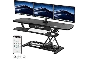 VERSADESK PowerPro Electric Sit-to-Stand Desk Converter