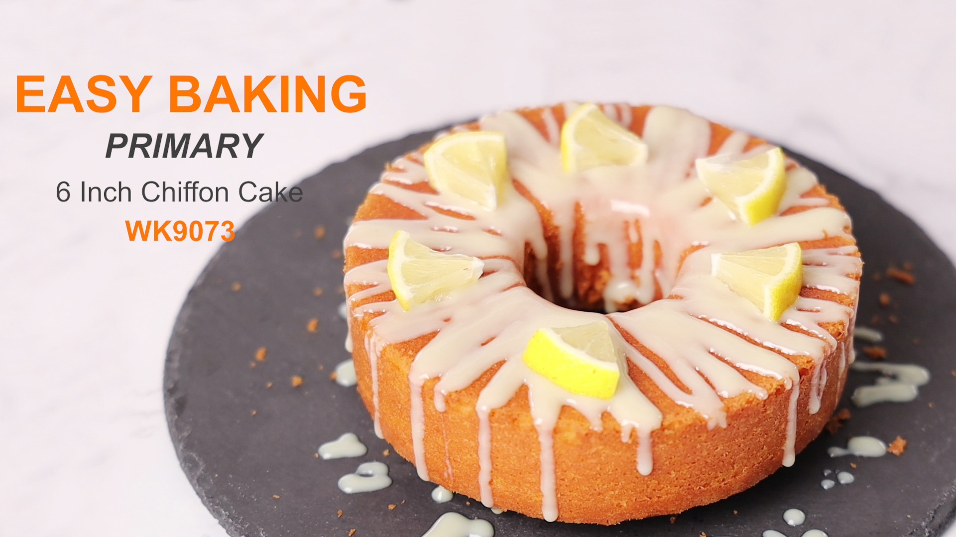 Bundt Cake Pan CHEFMADE 6-Inch Angel Food Cake Pan Non-Stick