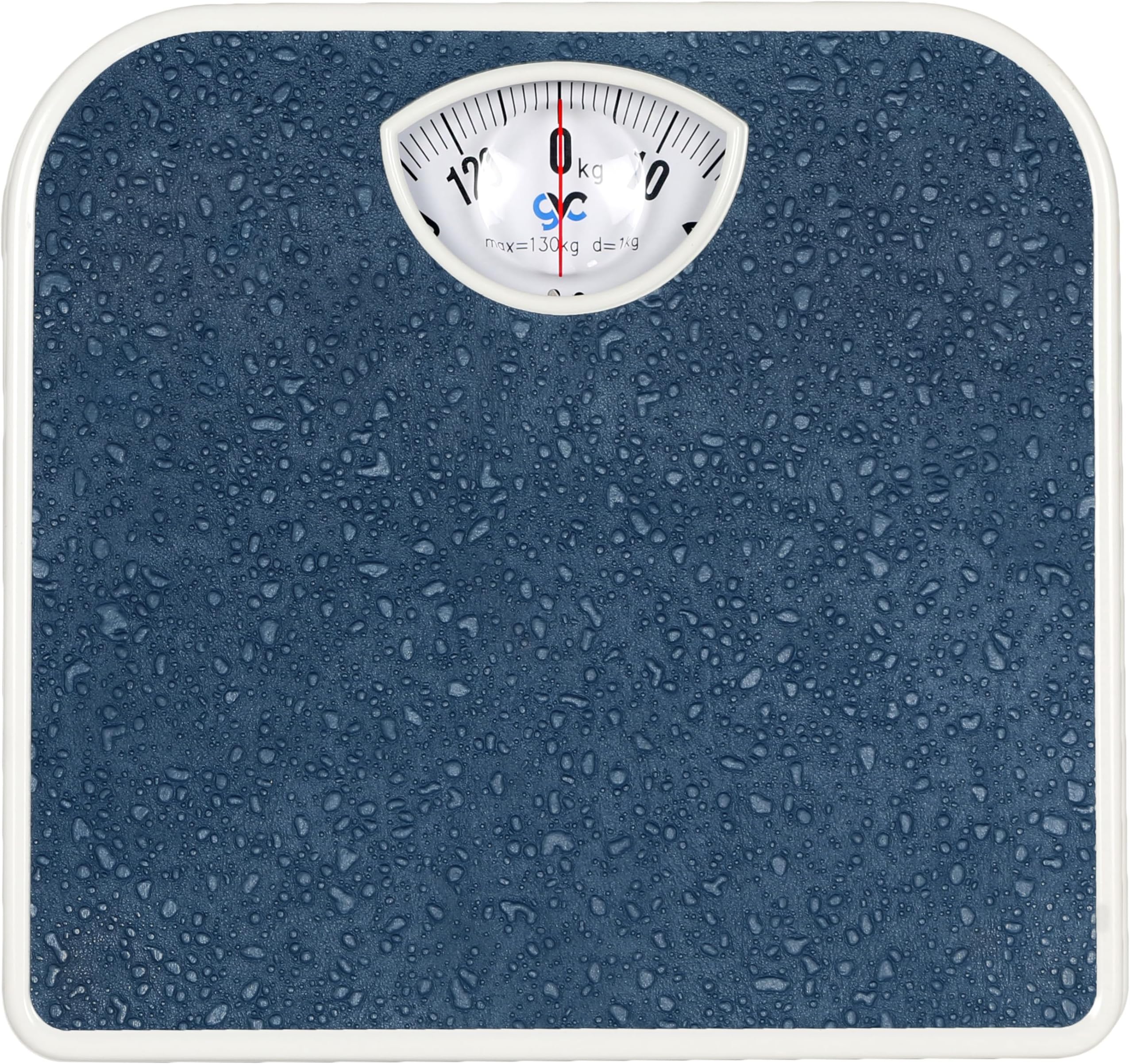 GVC Weight Machine | Iron Analog Weighing Scale | Full Metal Body With Anti-Skid Mat | Capacity: 130Kg, Blue