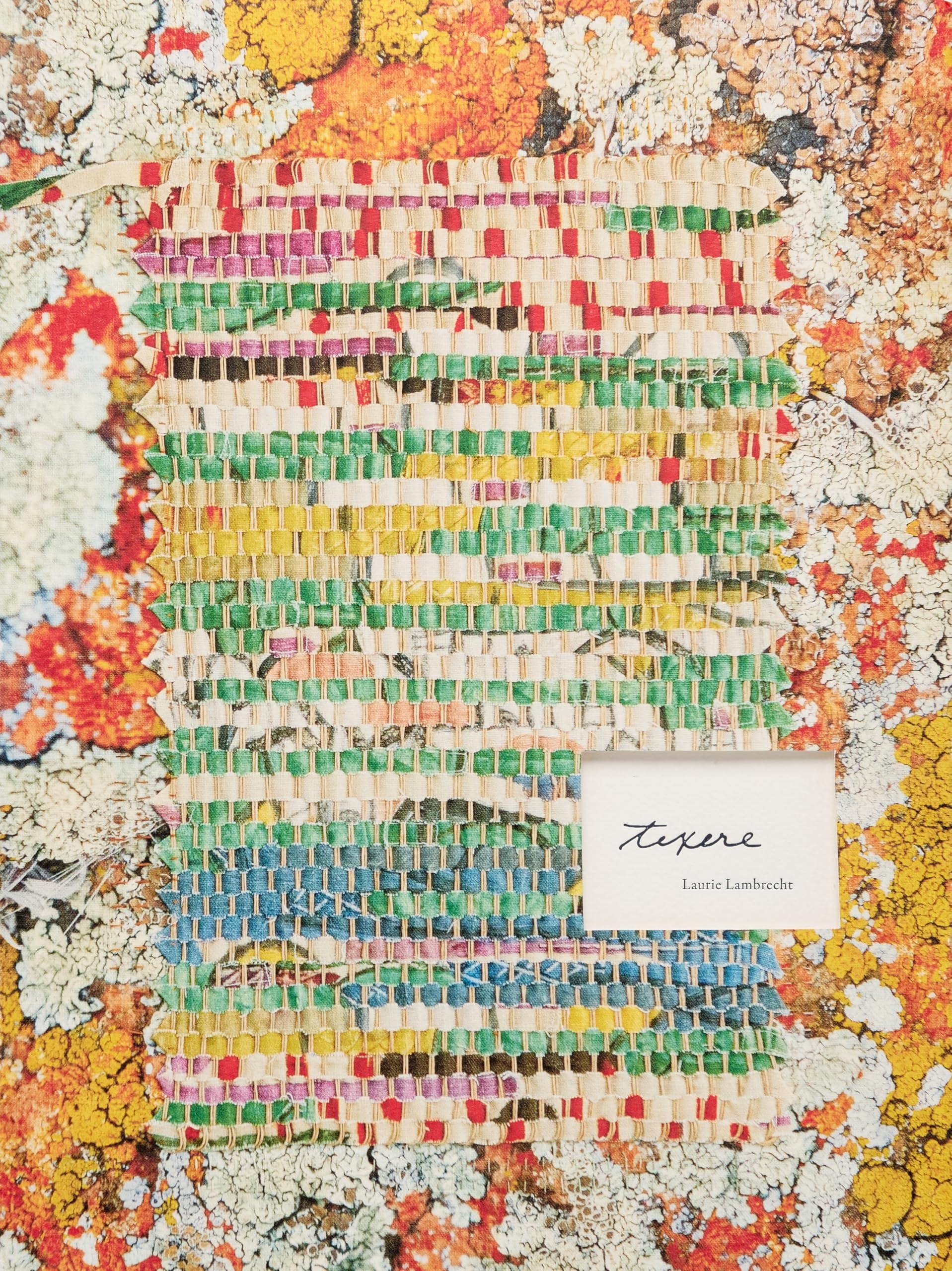 Laurie Lambrecht: tēxēre livre art relié prestige photographie textile