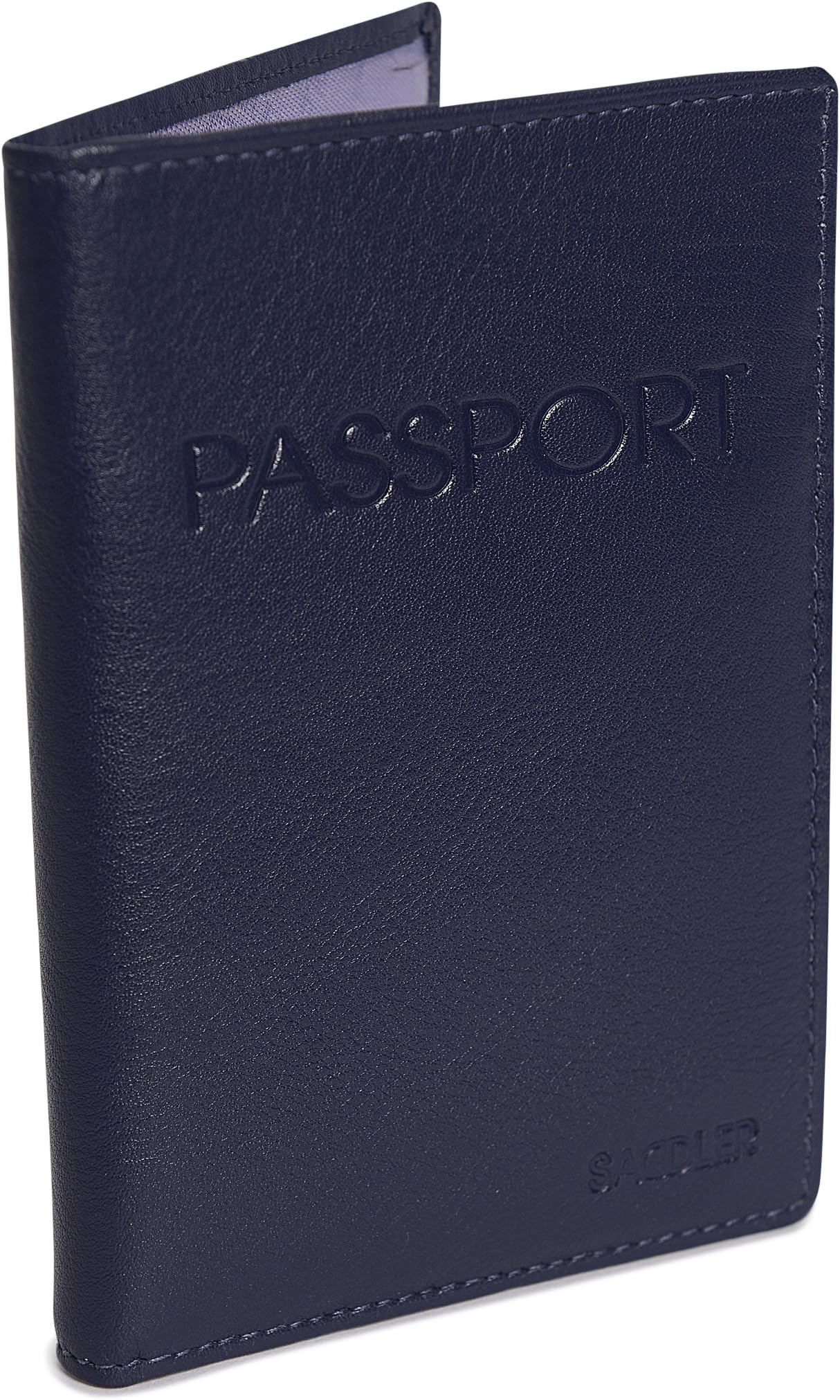 SADDLER Women's Luxurious Real Leather Passport Holder | RFID Travel Wallet for Passport, Credit & Debit Cards | Secure & Stylish Cover - Gift Boxed