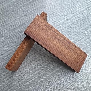 Blank Scales Wood Handle for Knife Pre-Cut Sandalwood Sheets for Engraved Decorative Guitar Bodies, Necks, Gun Grips and Knife Handle Scales Blanks