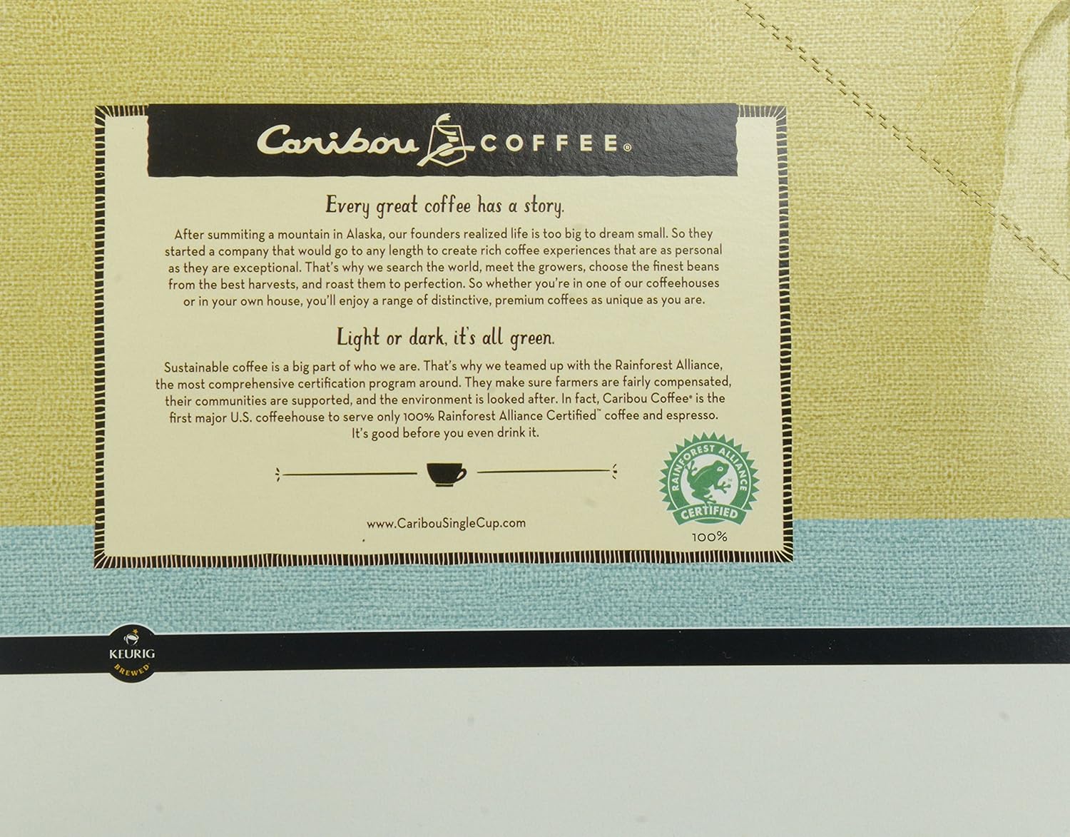Caribou Coffee Daybreak Morning Blend, K-Cups for Keurig Brewers, 24-Count