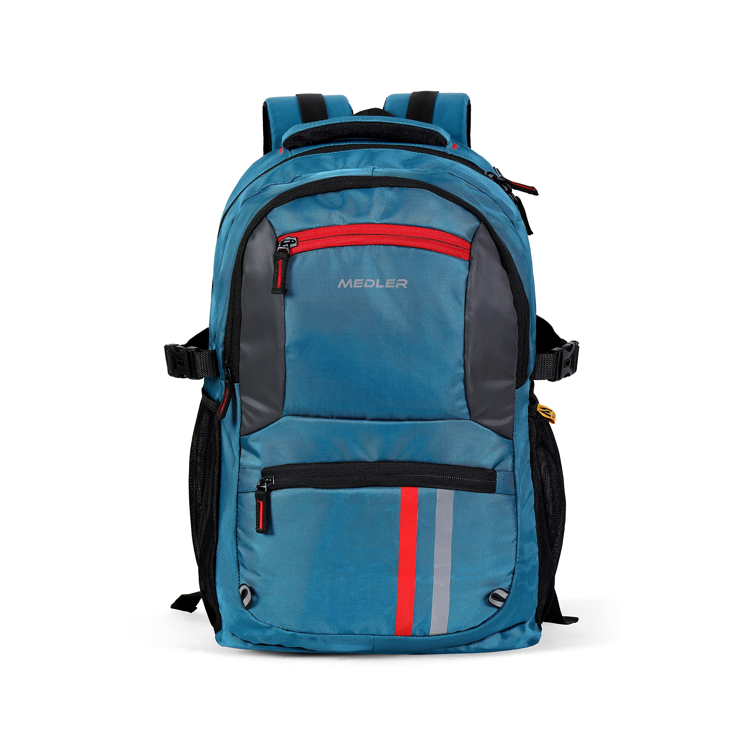 M MEDLER Vortex Large 35 L Waterproof Laptop Backpack With Raincover and Reflective Strip - Blue (B0C53K2YZ1) Amazon Price History, Amazon Price Tracker