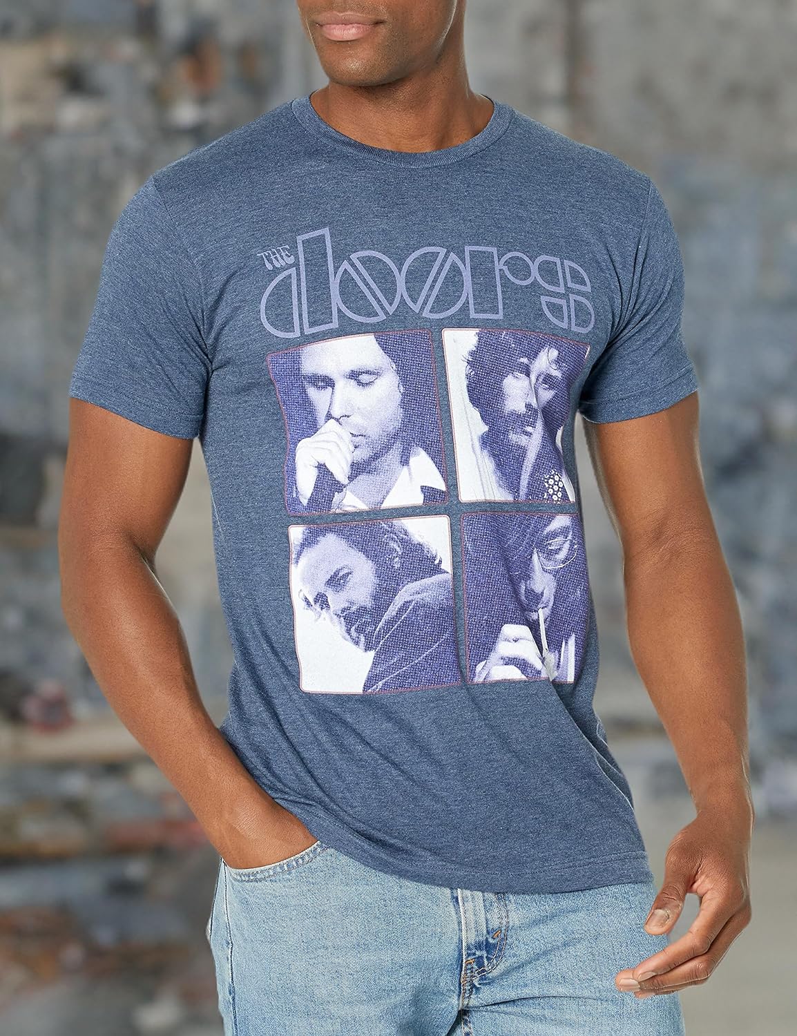 The Doors Men's The Doors Squares Photo T-Shirt
