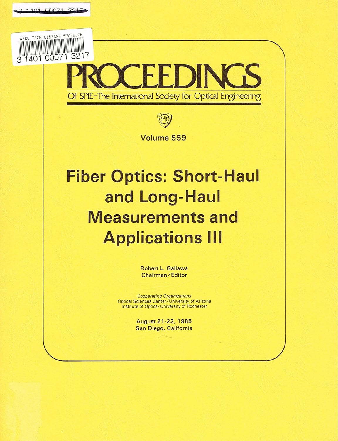 Amazon Fiber Optics ShortHaul and LongHaul Measurements and