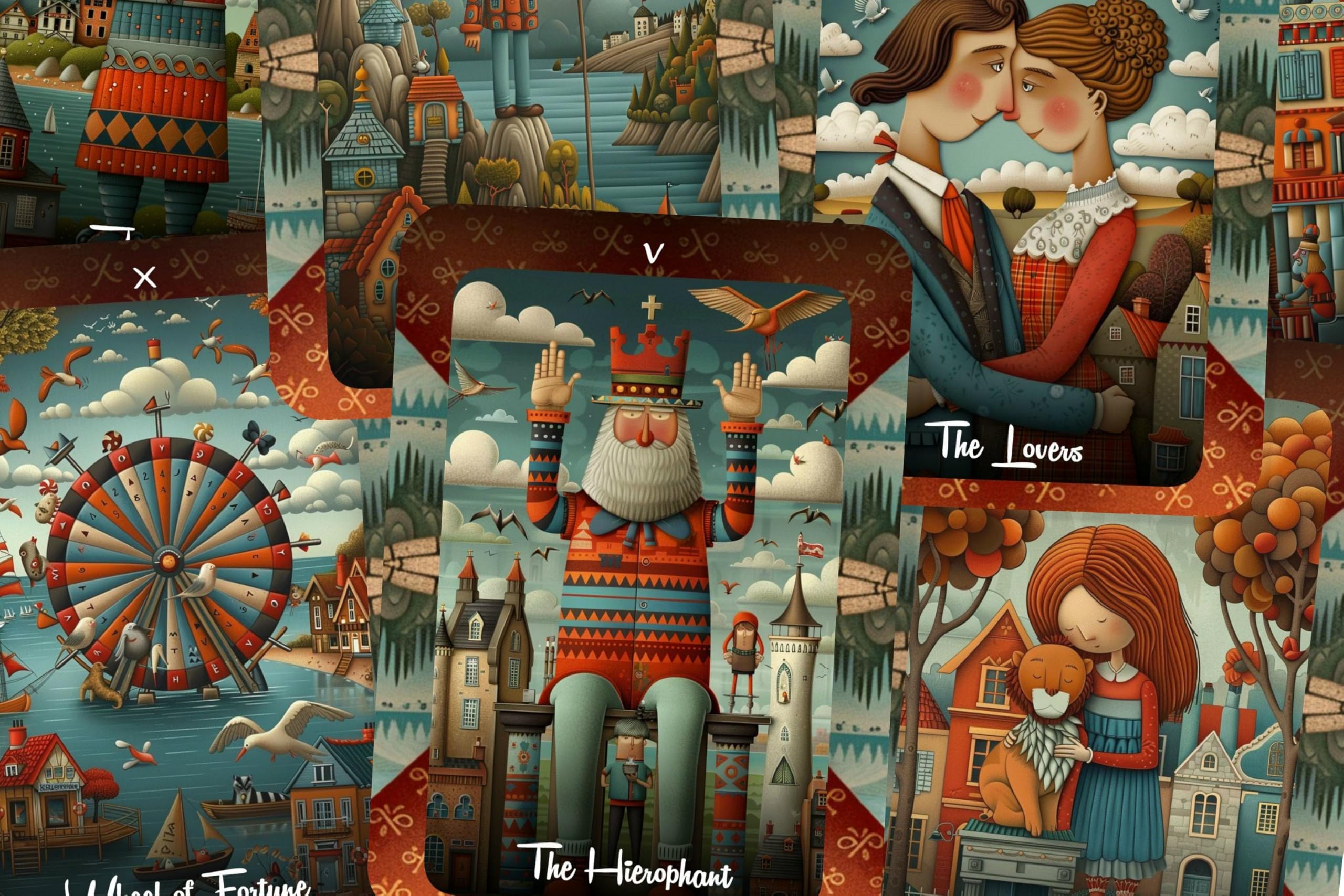 Charming Chronicles Tarot - 78 Cards