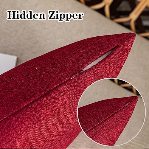 Vista 3 de Kevin Textile - Juego de 2 fundas de almohada decorativas para exteriores, impermeables, clásicas, para patio, sofá y banca, de 16 x 16 pulgadas