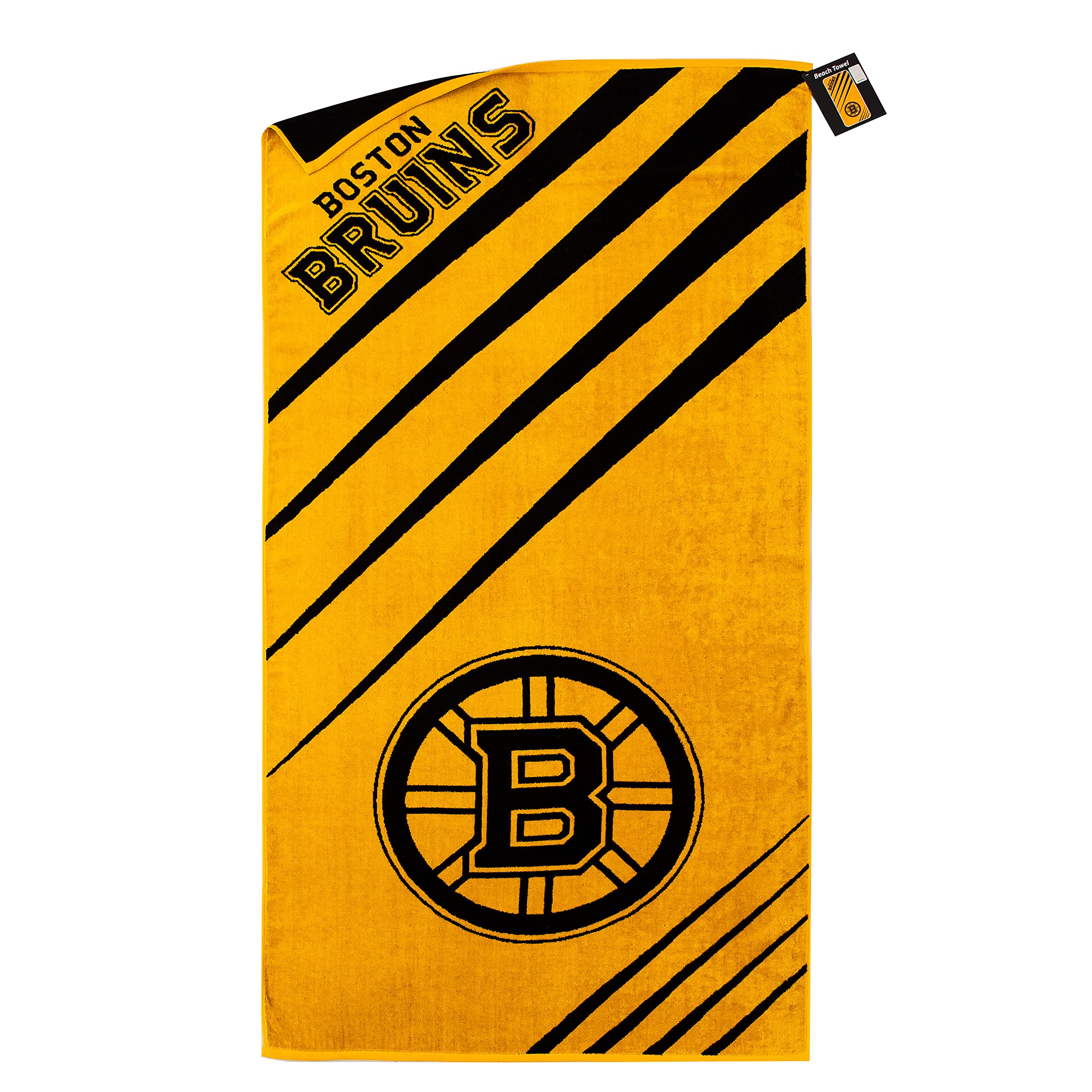 The Northwest Company NHL Boston Bruins Jacquard Beach Towel, 36