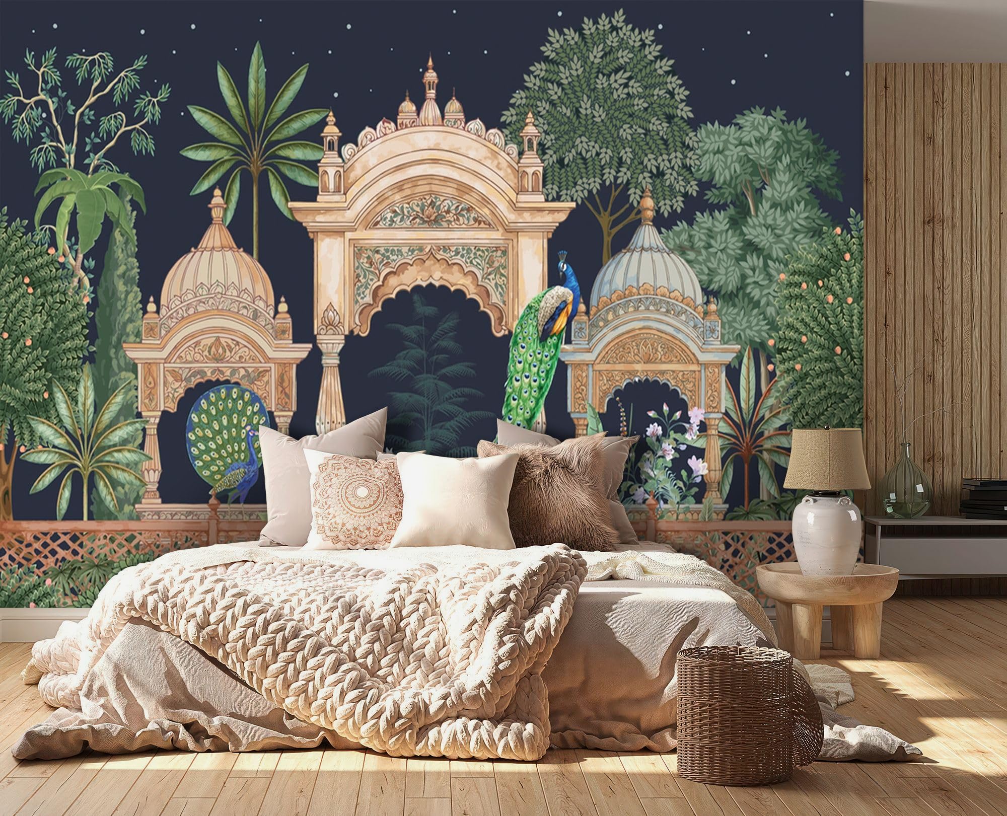 See full amazon price history chart for 999STORE Traditional Mughal Garden Dome Indian Wallpaper Ethinic Wallpaper Peacock Wallpaper for Walls Bedroom (Non4X60446) 999STORE Traditional Mughal Garden Dome Indian Wallpaper Ethinic Wallpaper Peacock Wallpaper for Walls Bedroom (Non4X60446) (B0DB1W293R) Amazon Price History, Amazon Price Tracker