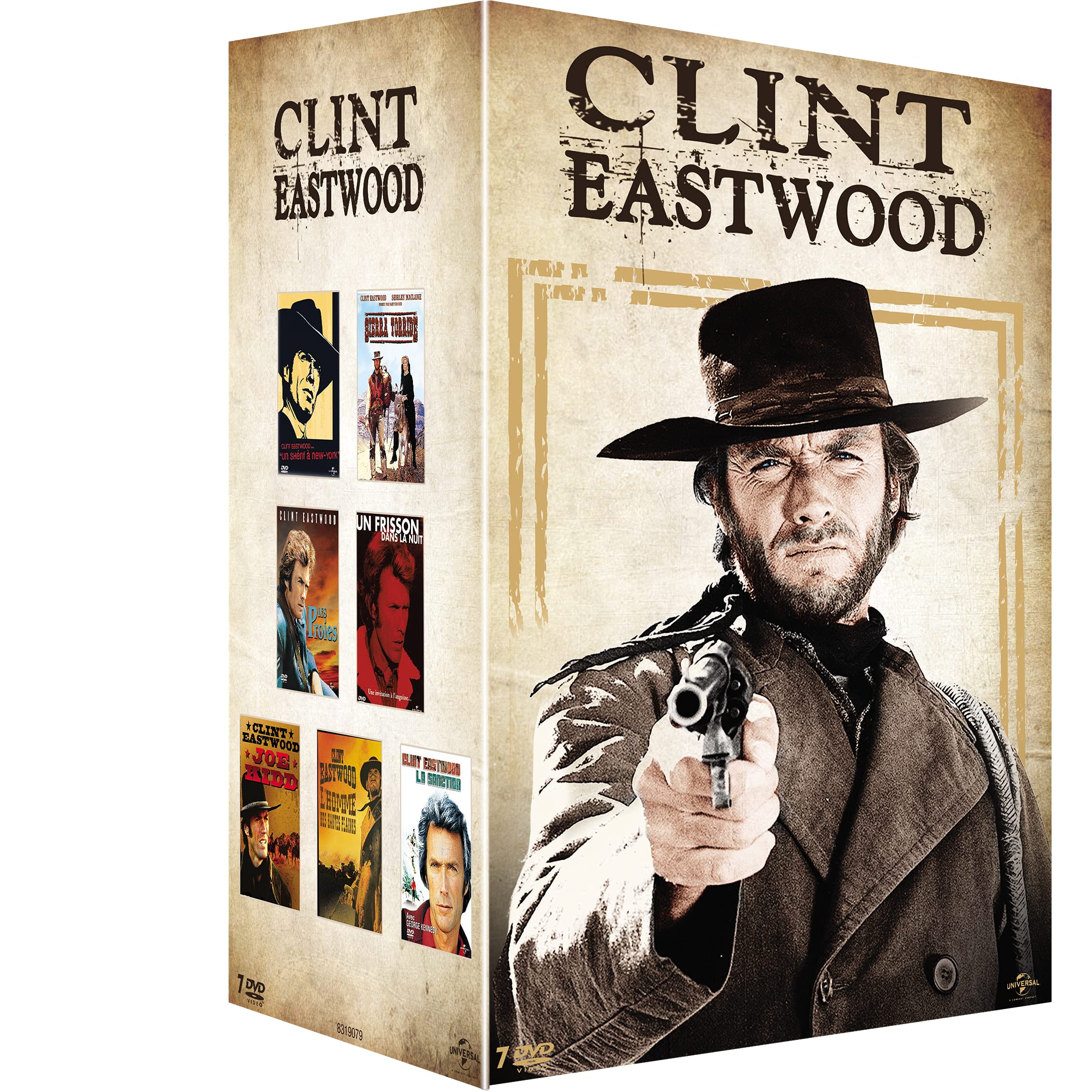Clint Eastwood - Coffret 7 DVD