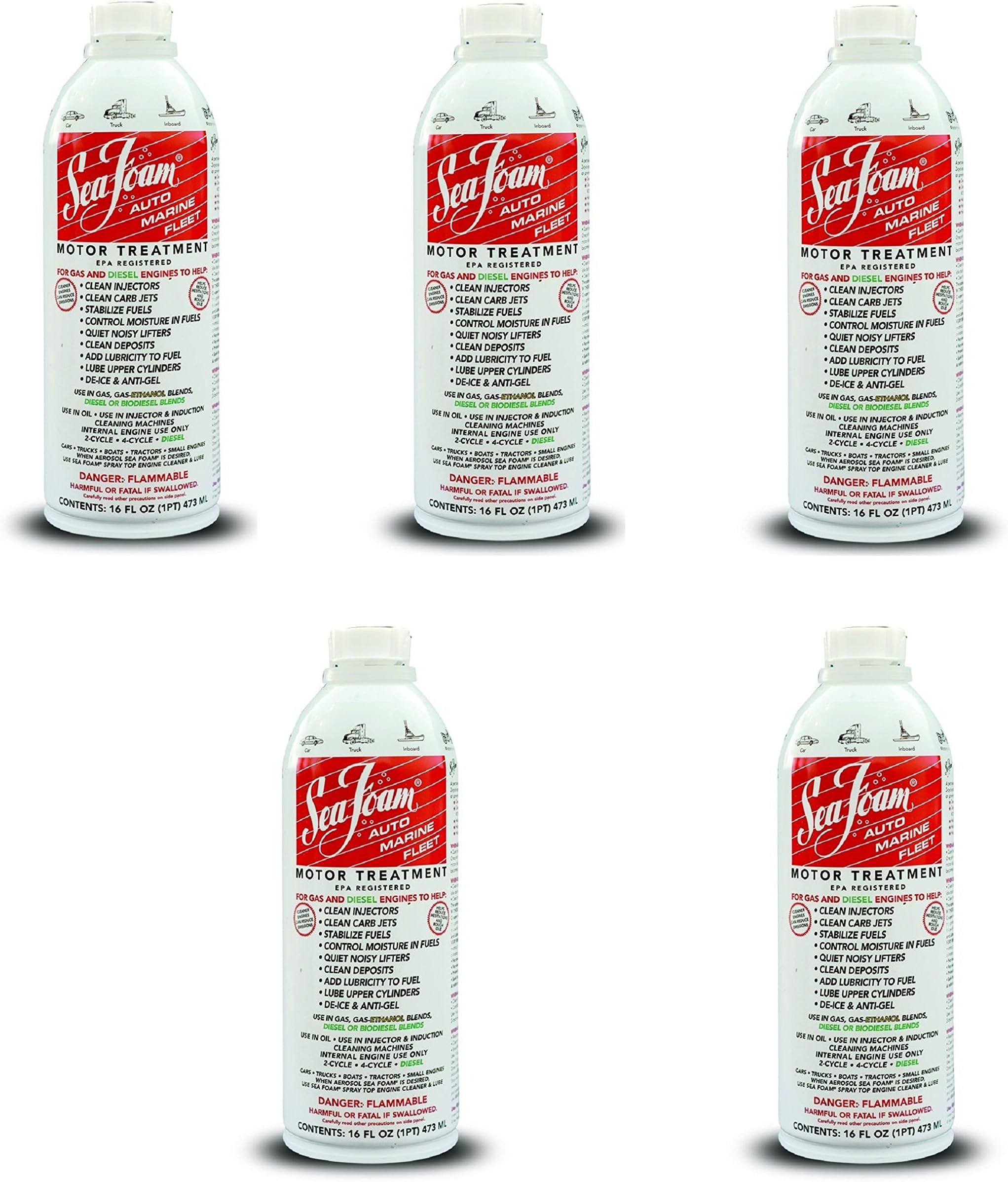 SF-16 Motor Treatment qTprcR, 5Pack (16 Ounce)