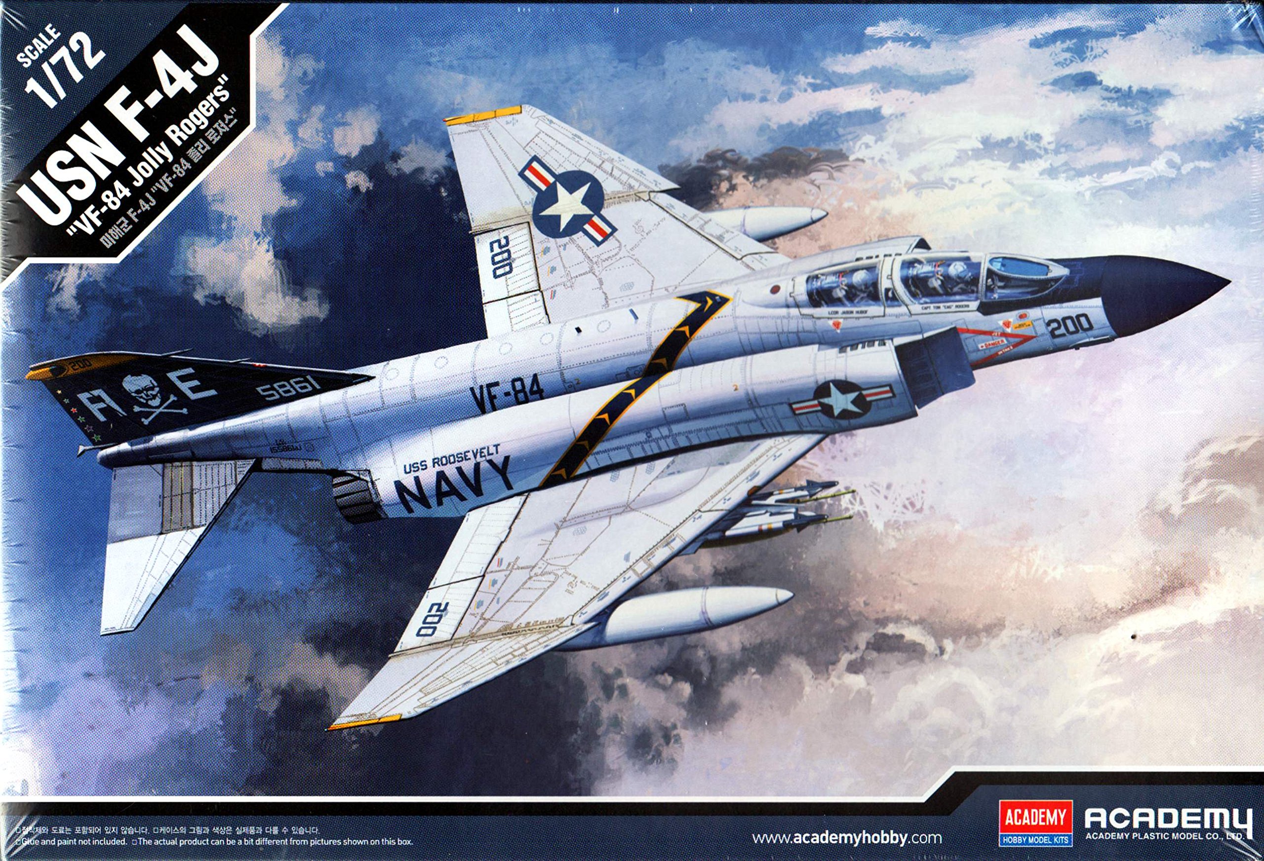 Academy 1:72 - F-4J Phantom IIV F-84 Jolly Rogers