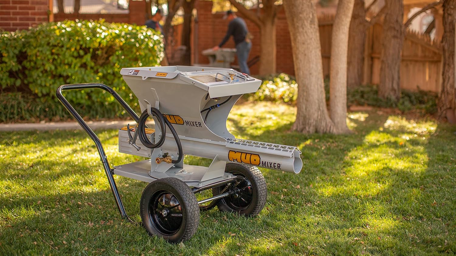 Mud Mixer Portable Wheeled Mudmixer