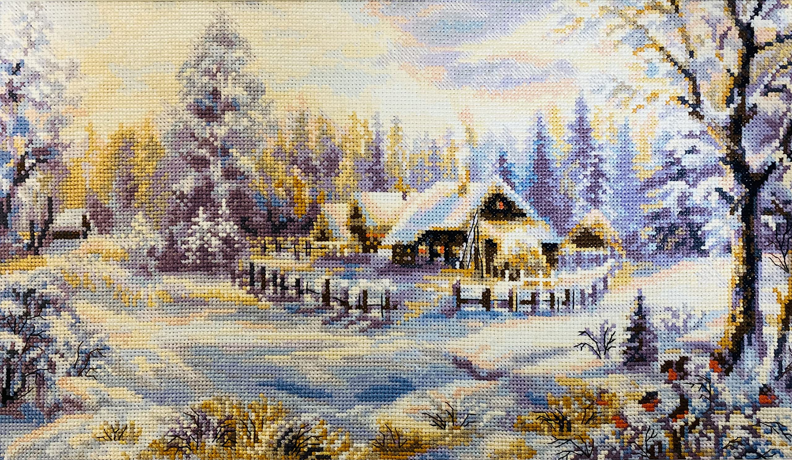 RIOLIS - Winter Evening 1427, Cross Stitch Kits 16,14