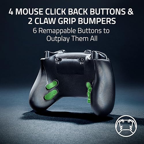 Miniatura 6 de Razer Wolverine V3 Pro Wireless Gaming Controller Licensed for Xbox Series XS, Xbox One, Windows PC - 6 Remappable Buttons - Fast Triggers -