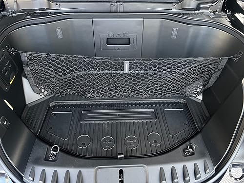 Miniatura 2 de Frunk Red de carga de malla media para Ford F-150 Lightning Pro XLT Lariat 2022-2023  Organizador y almacenamiento de Frunk Premium  Red de equipaje