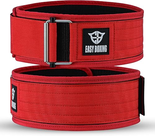 Miniatura 2 de Cinturón de levantamiento de pesas, cuero, 6 pulgadas de ancho, cierre de hebilla, para sentadillas, peso muerto, entrenamiento olímpico,