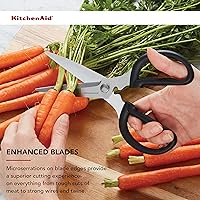 Vista 3 de KitchenAid KQ351OHOBA Universal Stainless Steel Shears, Utility, Black