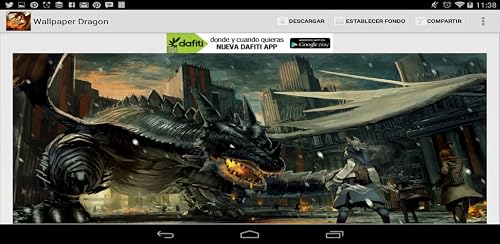 Wallpaper Dragon – vue 6