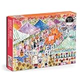 Harvest Market – 1000 Piece Michael Storrings Jigsaw Puzzle Featuring Beautiful Artwork of A Harvest Market in The Fall