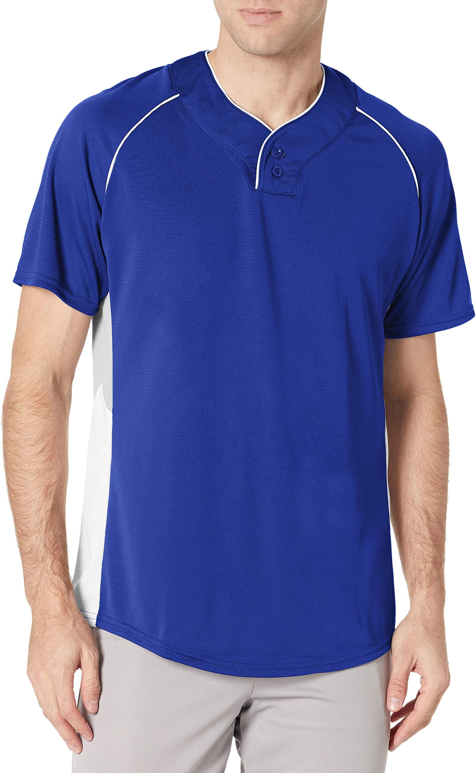WILSON Sporting Goods Double Bar Mesh 2-Button Jersey