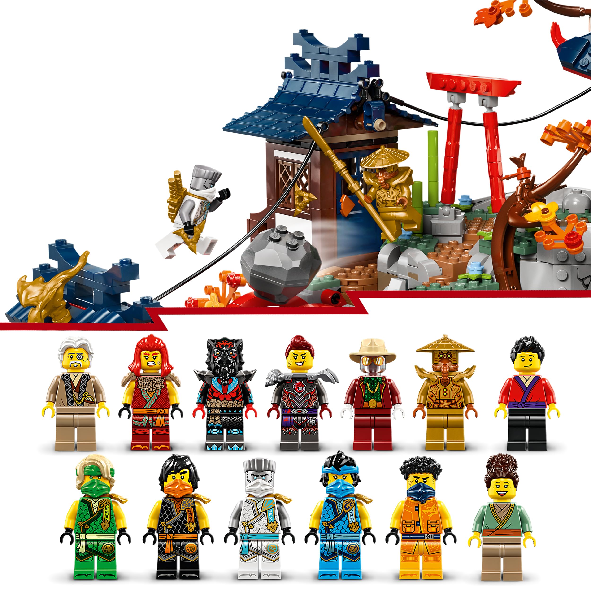 Amazon.com: LEGO 71818 NINJAGO TurnierArena : Juguetes y Juegos