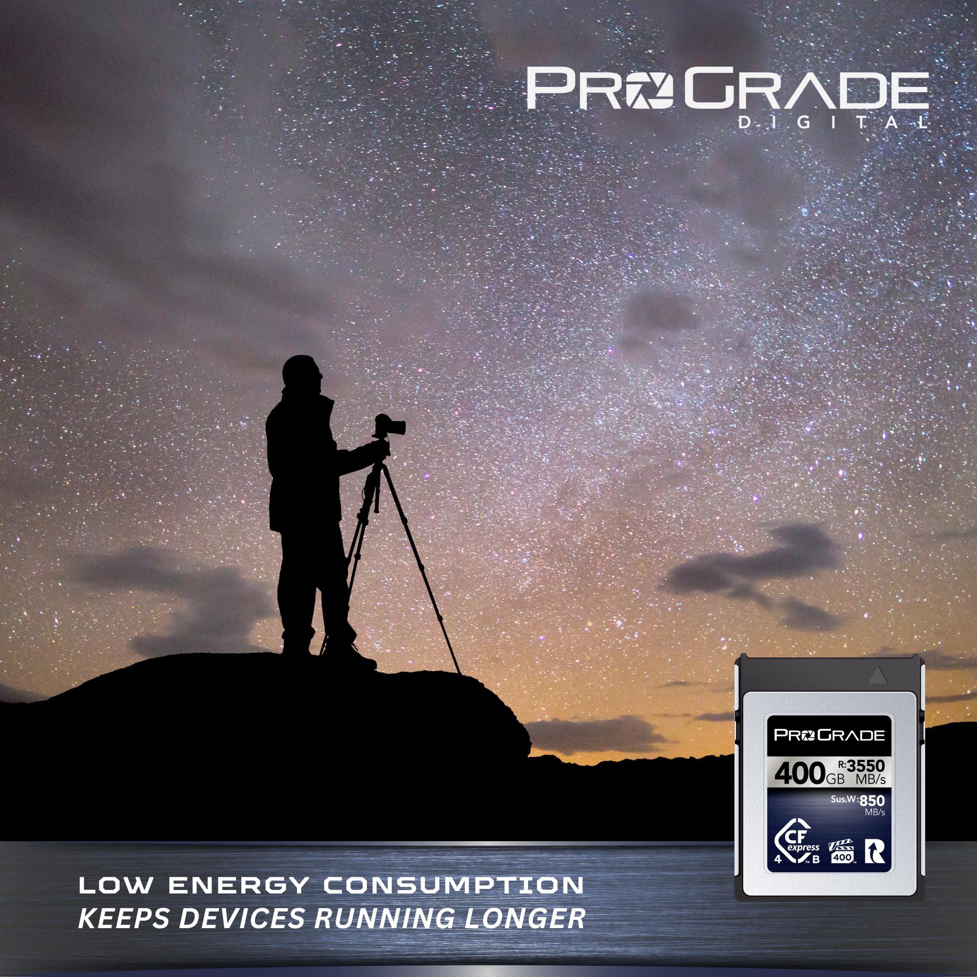 Karta Pamięci ProGrade Digital CFexpress 4.0 Typu B 400 GB (Iridium)