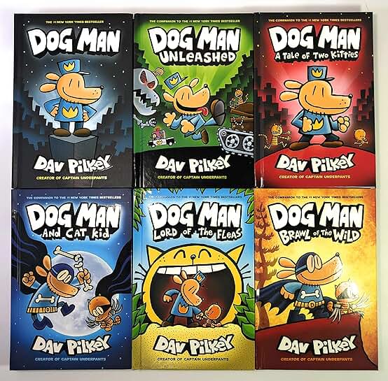 dog man and cat kid book