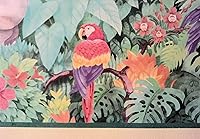 Vista 5 de Seabrook Designs Jungle Wild Animals - Rollo de borde de pared prepegado