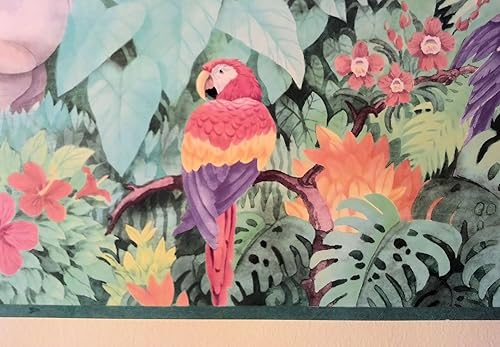 Miniatura 5 de Designs Jungle Wild Animals - Rollo de borde de pared prepegado