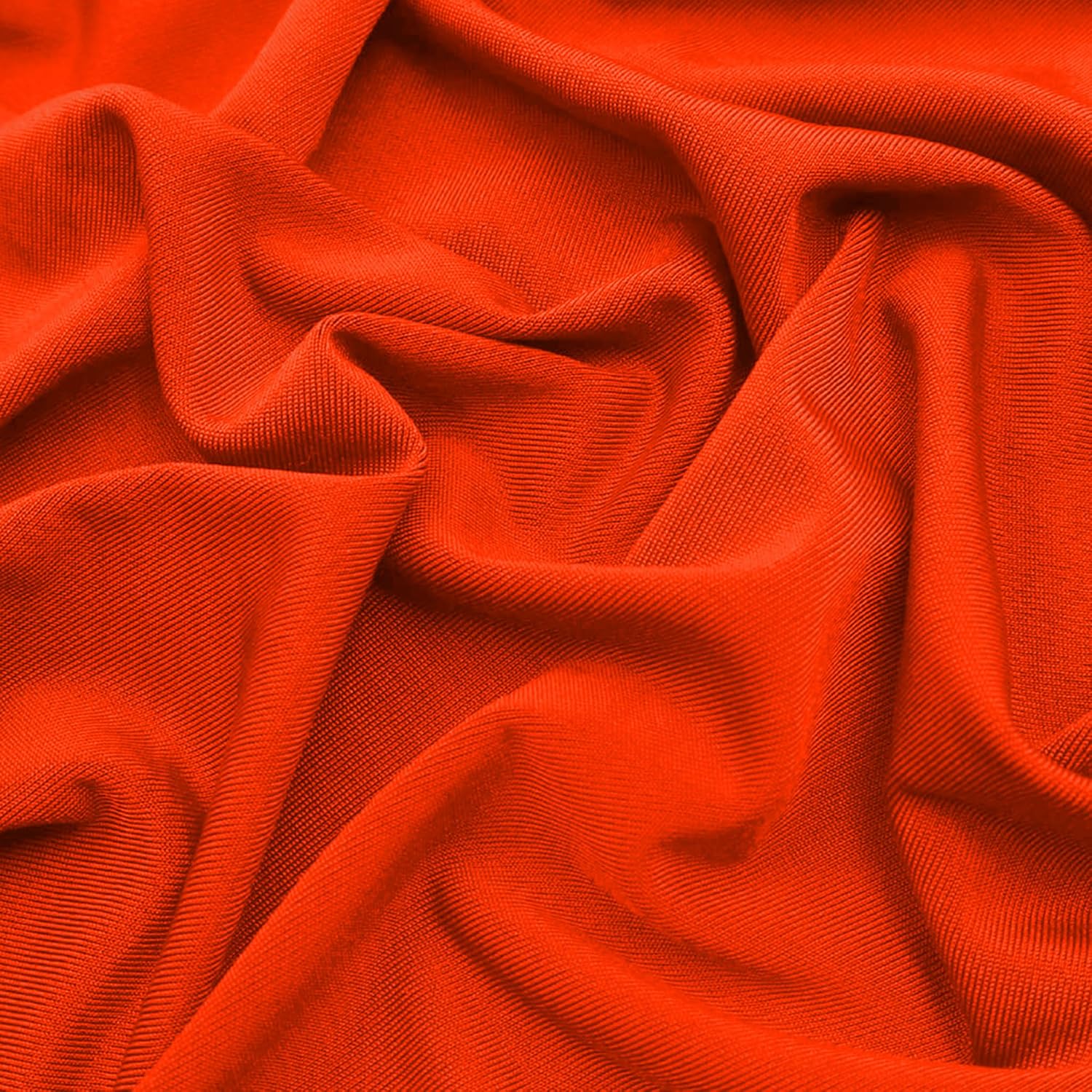 60" Wide Venezia Poly Spandex Fabric - (200 GSM), Medium Weight, 2-Way Stretch, Soft & Breathable for Apparel, Headbands, Activewear, Crafts, Leggings & DIY