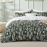 Vista 19 de Bedsure - Funda de edredón tamaño King – Juego de funda de edredón reversible terracota de 3 piezas con cierre de cremallera, juego de ropa de cama