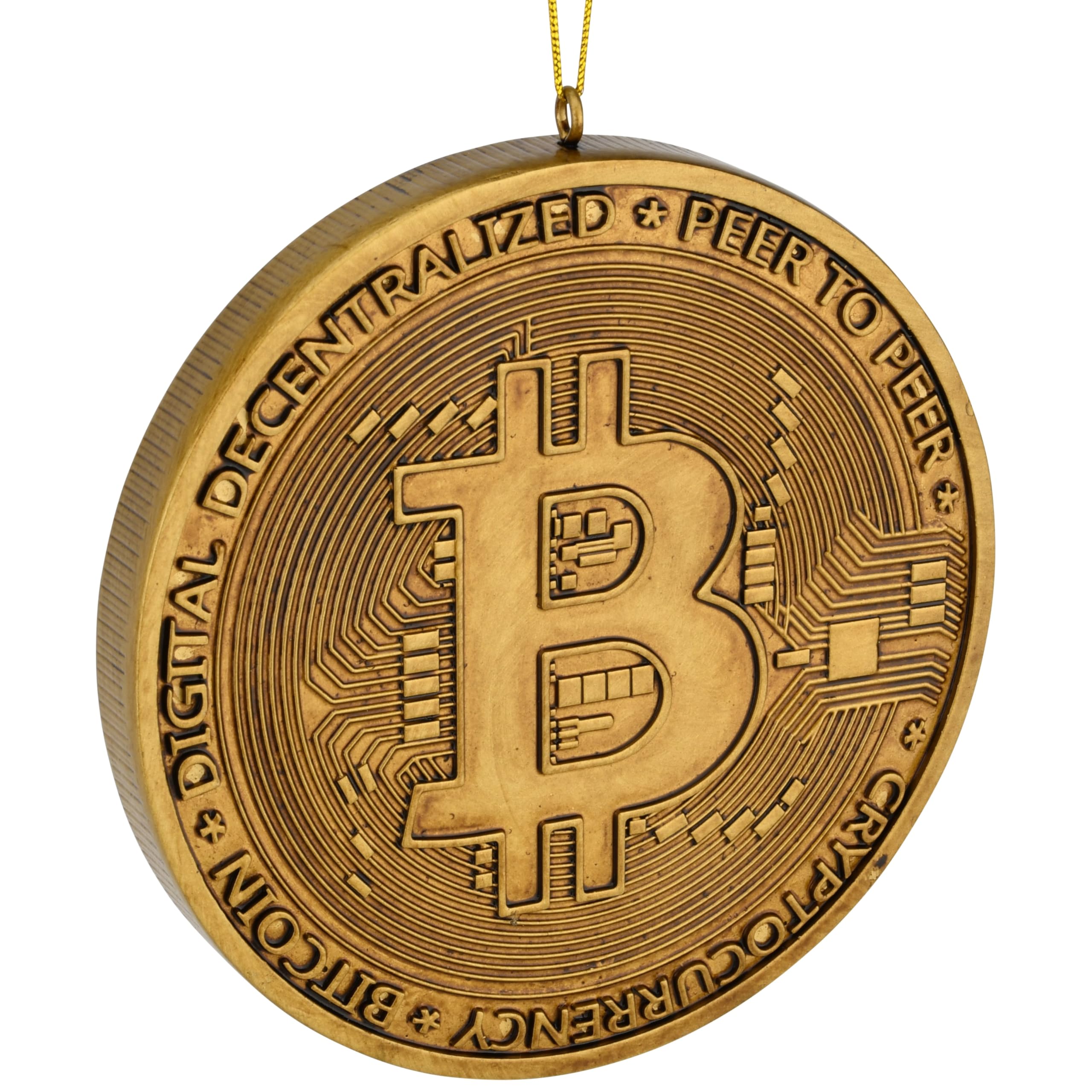 Amazon.com: Tree Buddees Bitcoin Christmas Ornament Cryptocurrency Money  Ornaments : Home & Kitchen