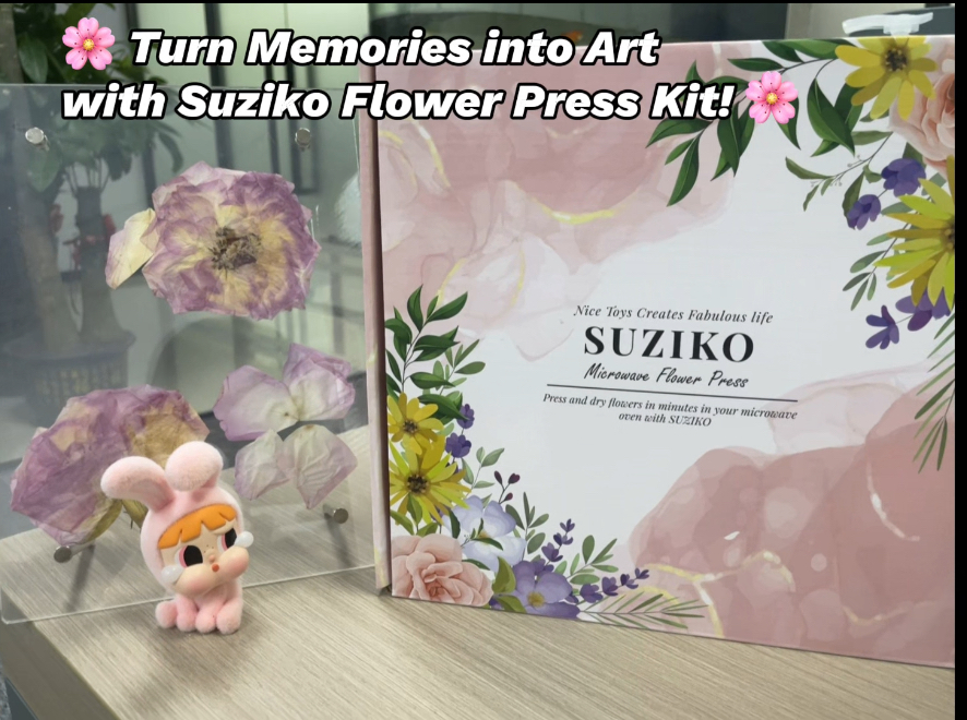 Amazon.com: Suziko 9 Inch Microwave Flower Press Kit with Photo