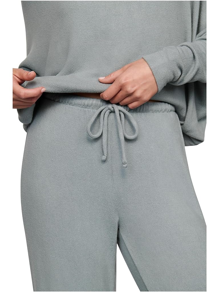 Gray Eberjey Cozy Time Wide Leg Pants