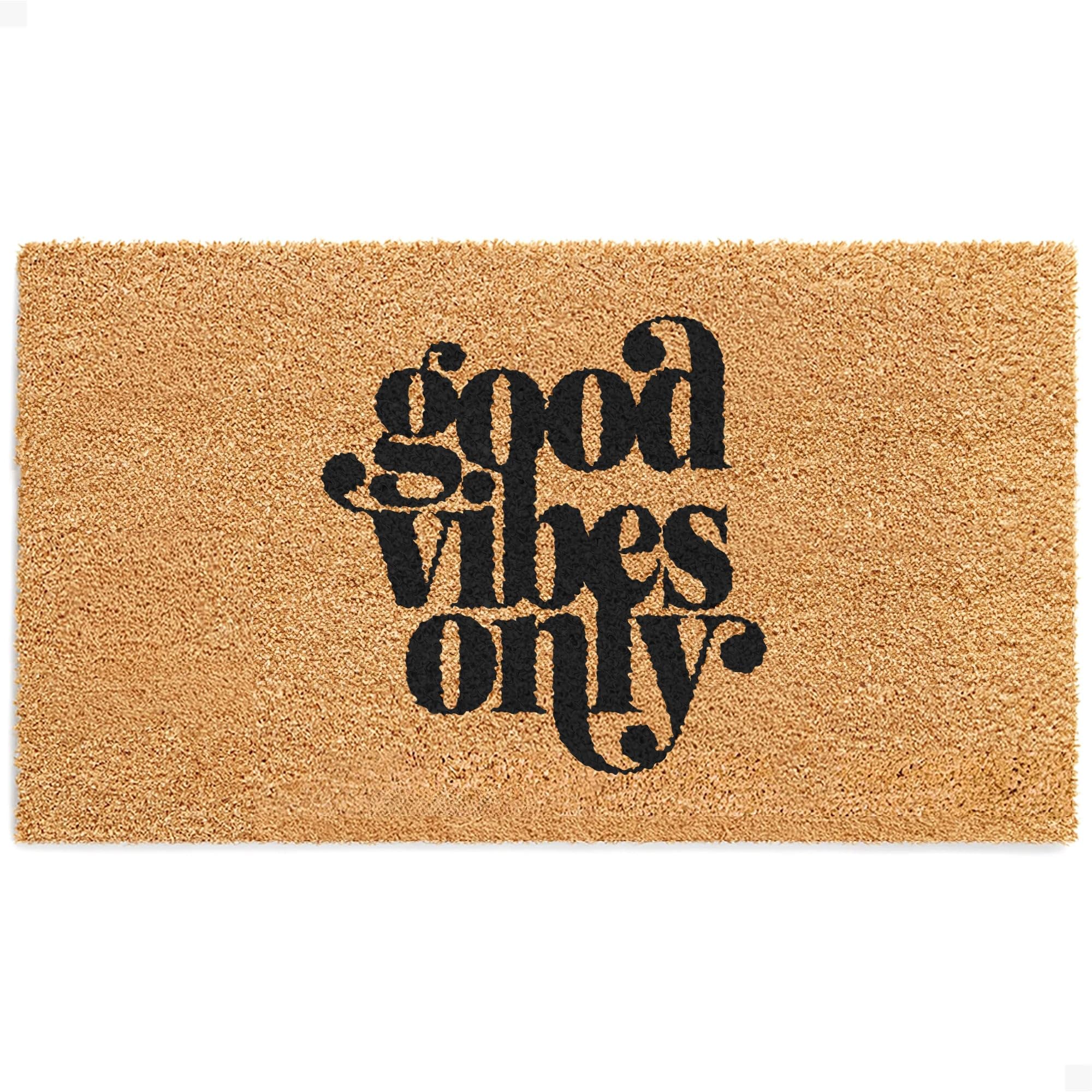THEODORE MAGNUS Door Mat - Welcome Mat for Front Door with Non-Slip Backing - Durable Coir Doormat -