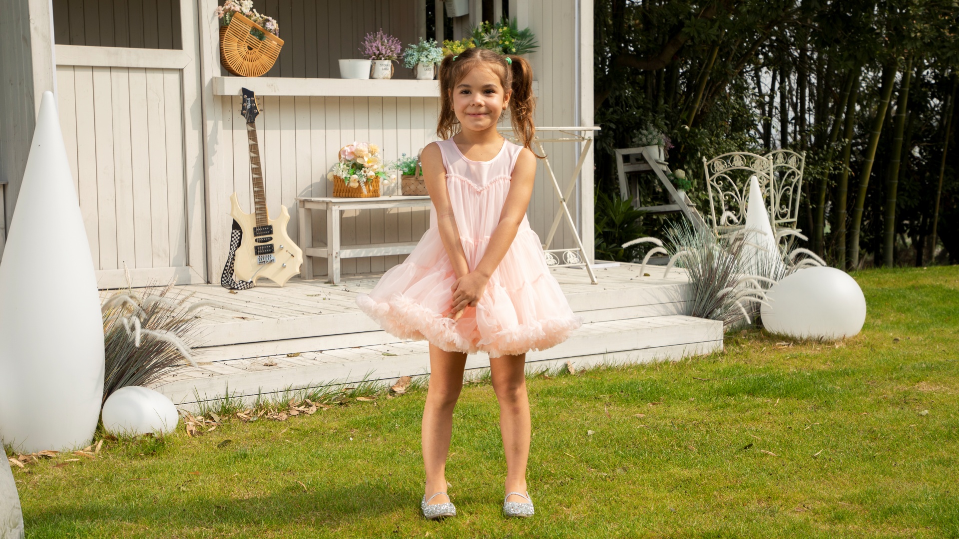 TRAUMKLEID 0-8 Jahre MÄDCHEN SPANISCH ROMANY SOMMER WEISS ROSA