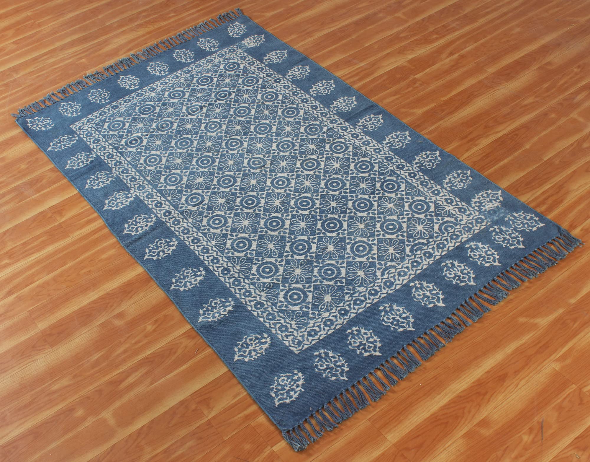 Crèmekleurig Boho Badkamerkleed 50x80 cm - Zacht & Absorberend 100