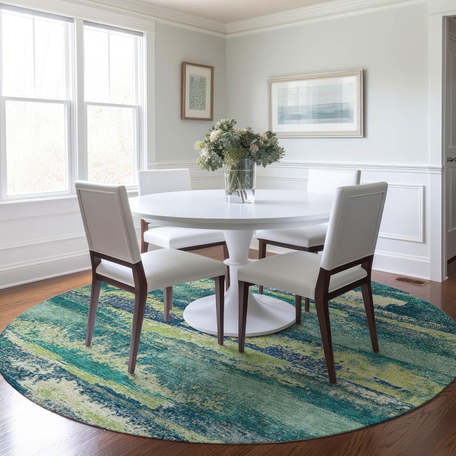 Addison Rugs Chantille ACN942 Mocha 1'8" x 2'6" Indoor Outdoor Area Rug, Easy Clean, Machine Washable, Non Shedding, Bedroom, Entry, Living Room, Dining Room, Kitchen, Patio Rug