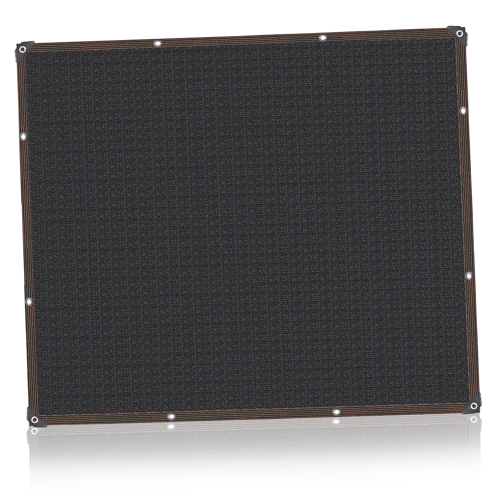 Tela de sombra para jardin de polietileno con ojales que reduce el calor solar