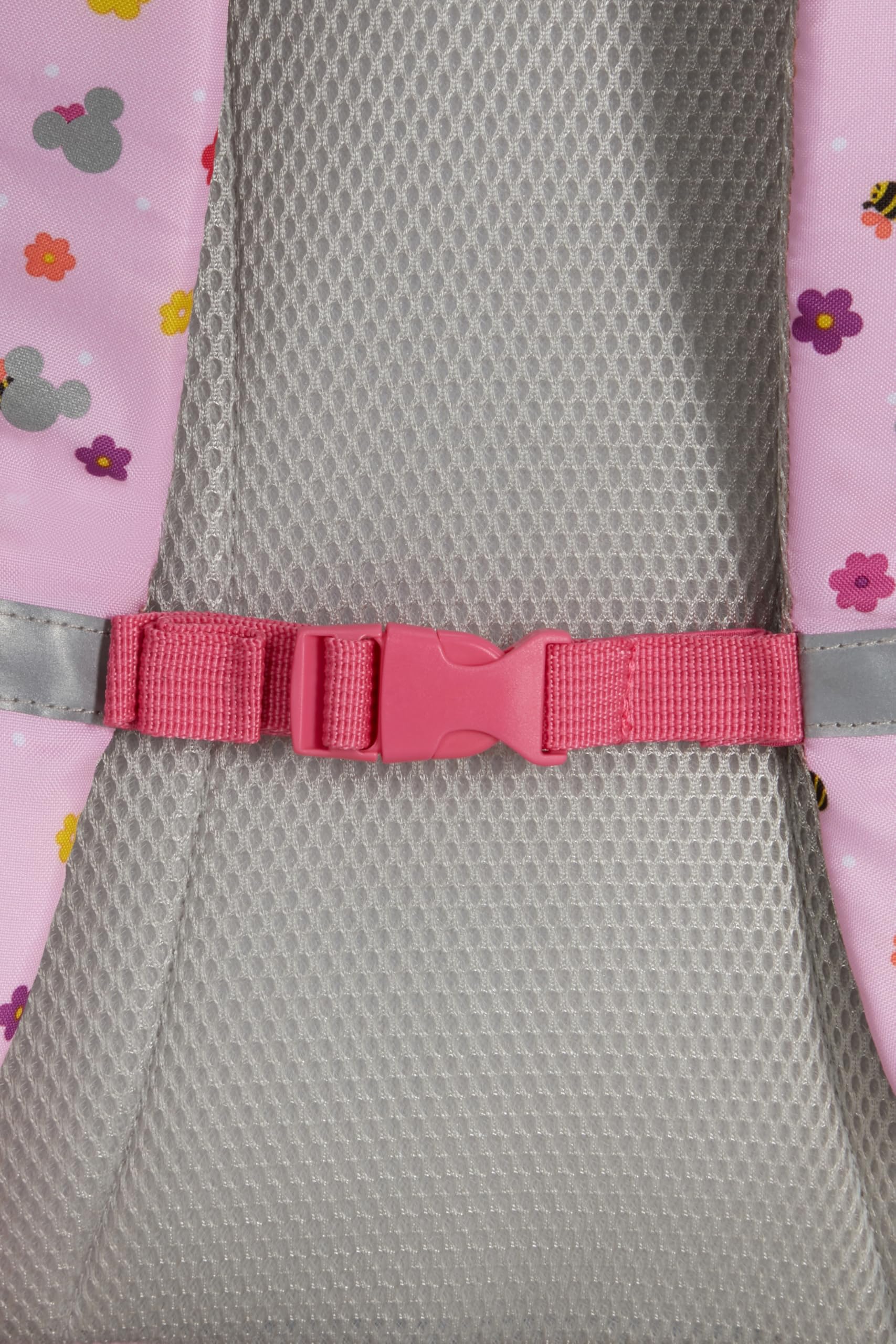 Samsonite Daydream Disney - Mochila Infantil Minnie Mouse, 36 cm, 15 L - Ergonómica con Tirantes Acolchados y Panel Trasero - Detalles Reflectantes - 2 Portabotellas - Minnie Flower Power