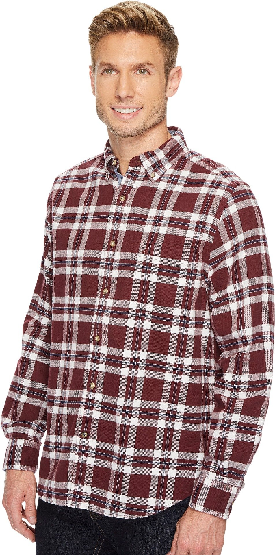 Nautica Uomo W73334 Maniche Lunghe Maglia con Bottoni