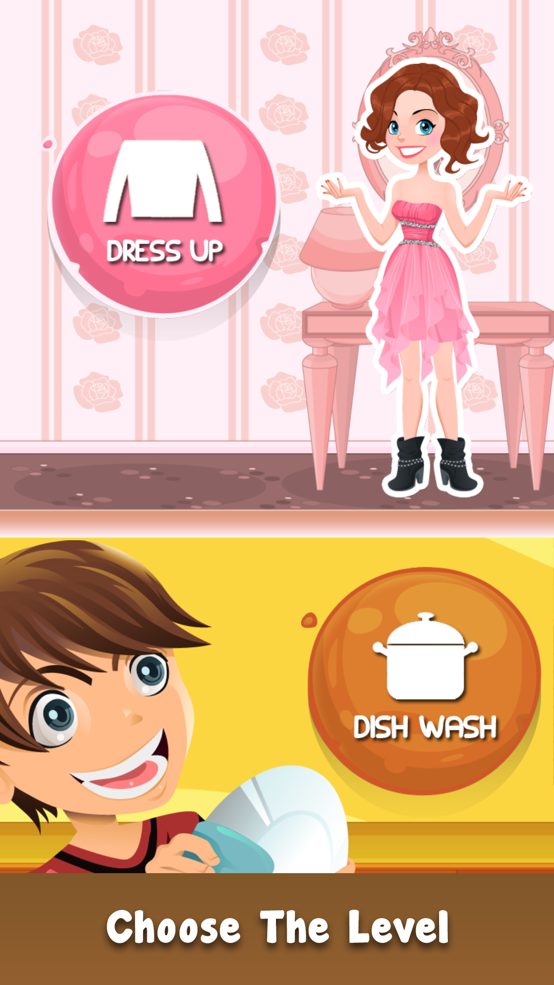 Girl Dress Up Dish Washing Game ASMR Dress Up Makeover Girls Makeup Games App on Amazon Appstore