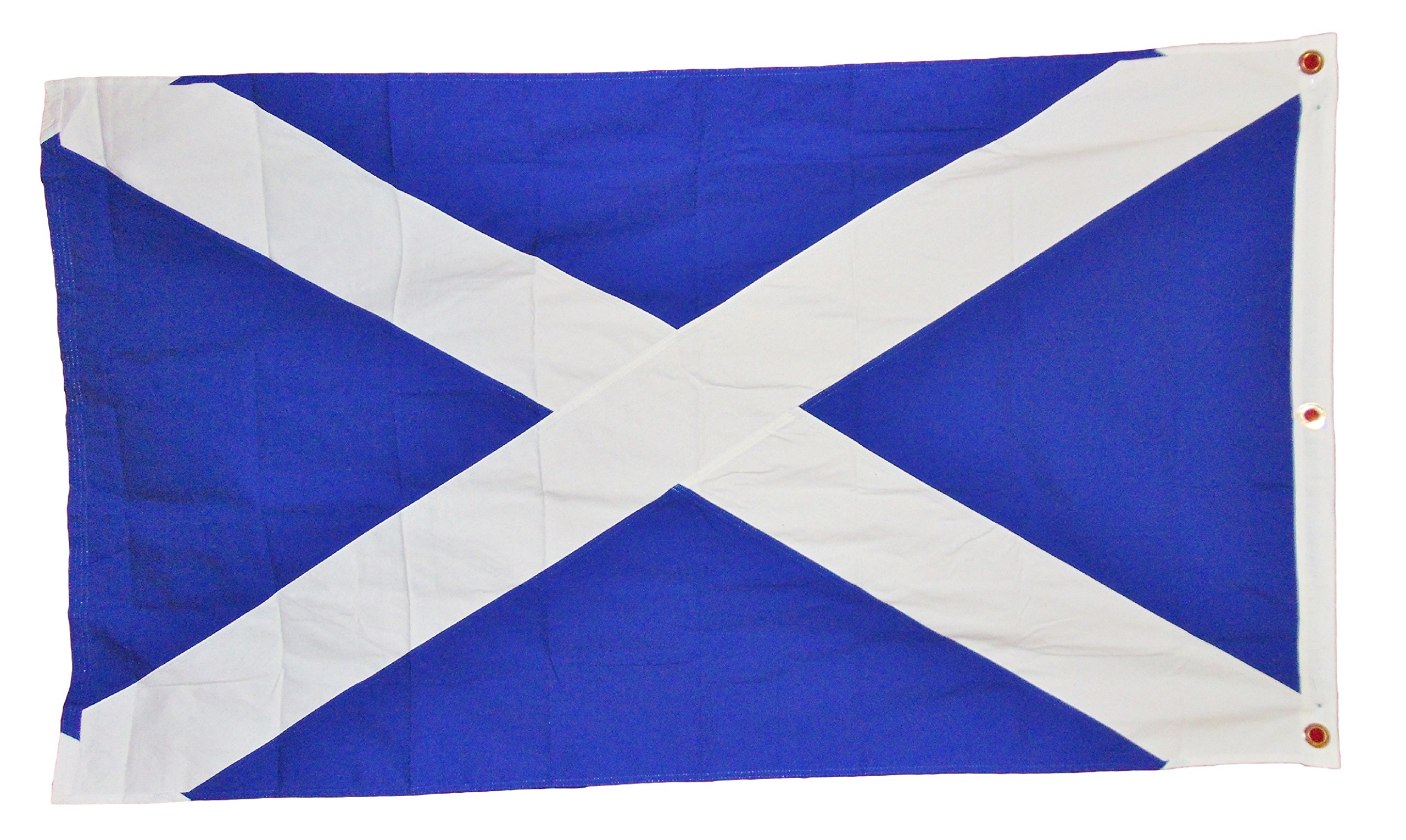 Amazon.com: Scotland Scottish St Andrews Cross Flag Heavy Cotton